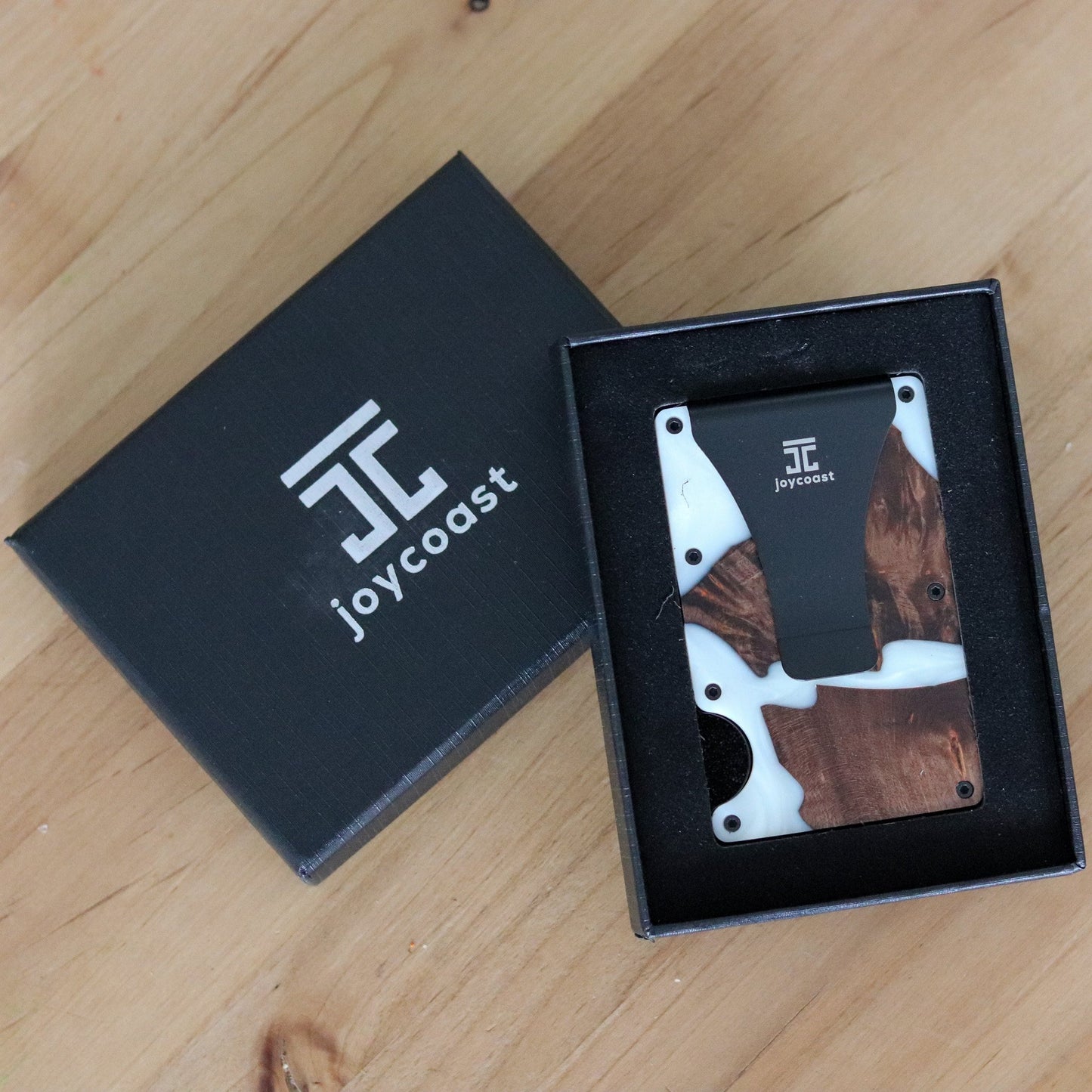 Black Wood x Resin Wallets