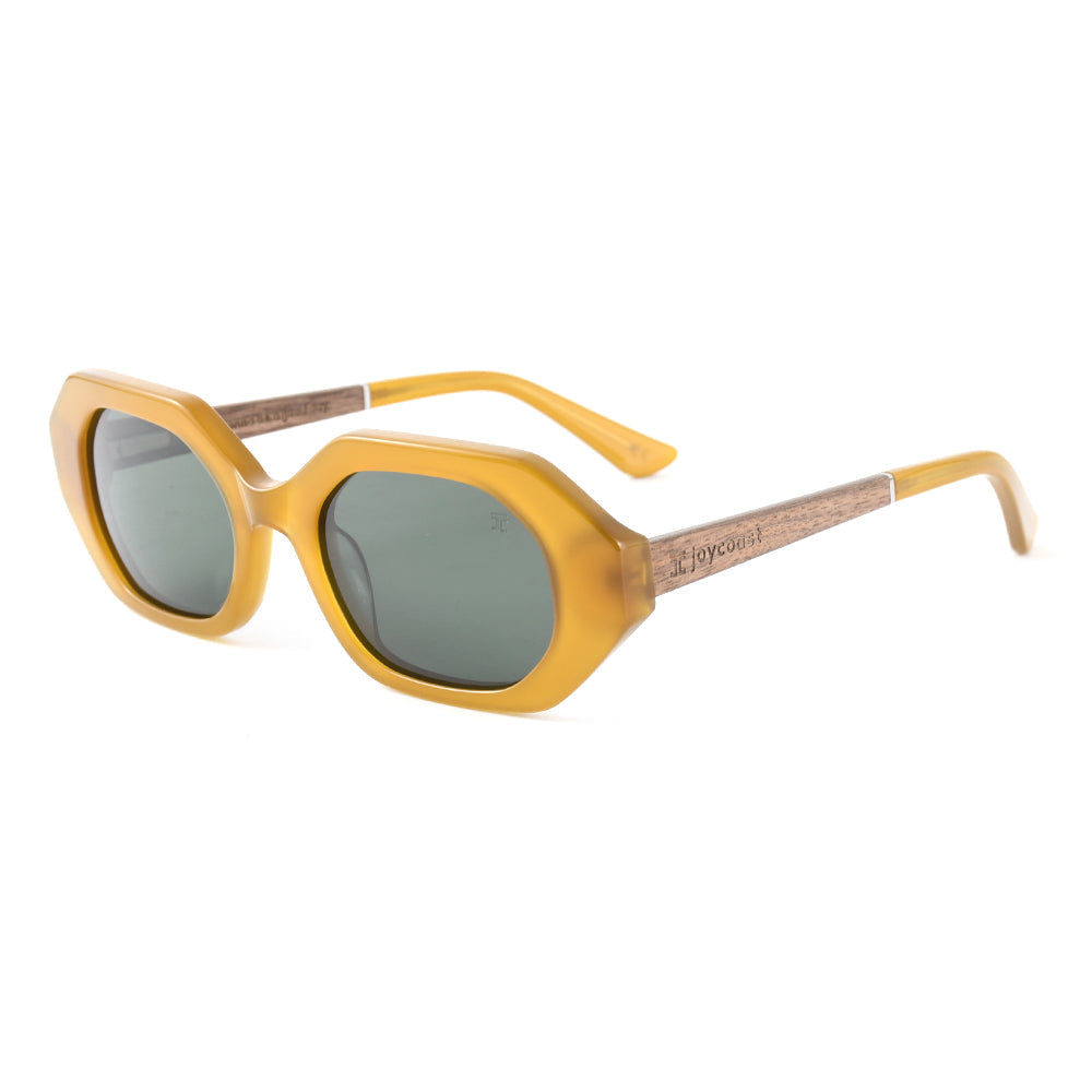 Madge | Mixed Wood & Acetate