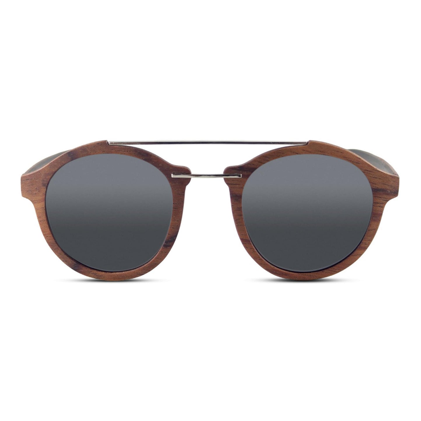 "Kotter" | Walnut Round Aviators - Joycoast