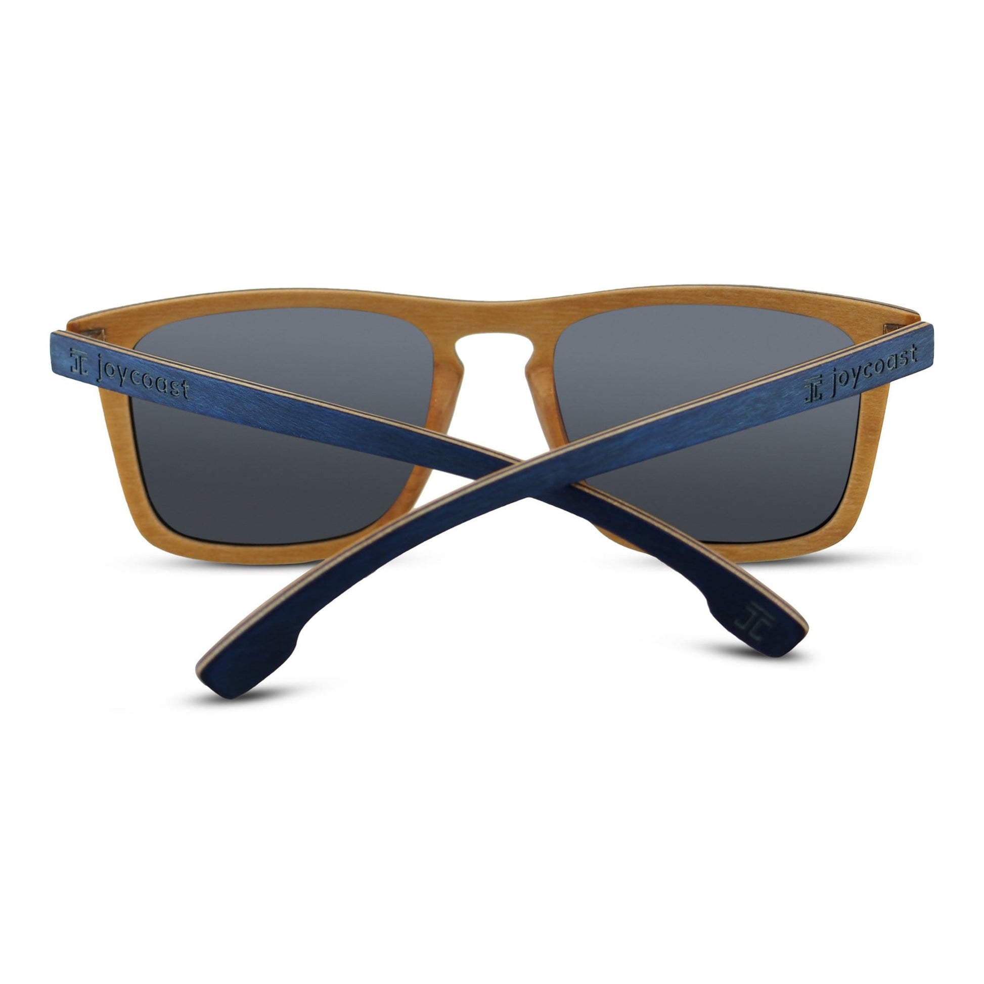 "Blu" | Maple Wood Waypoint Sunglasses - Joycoast