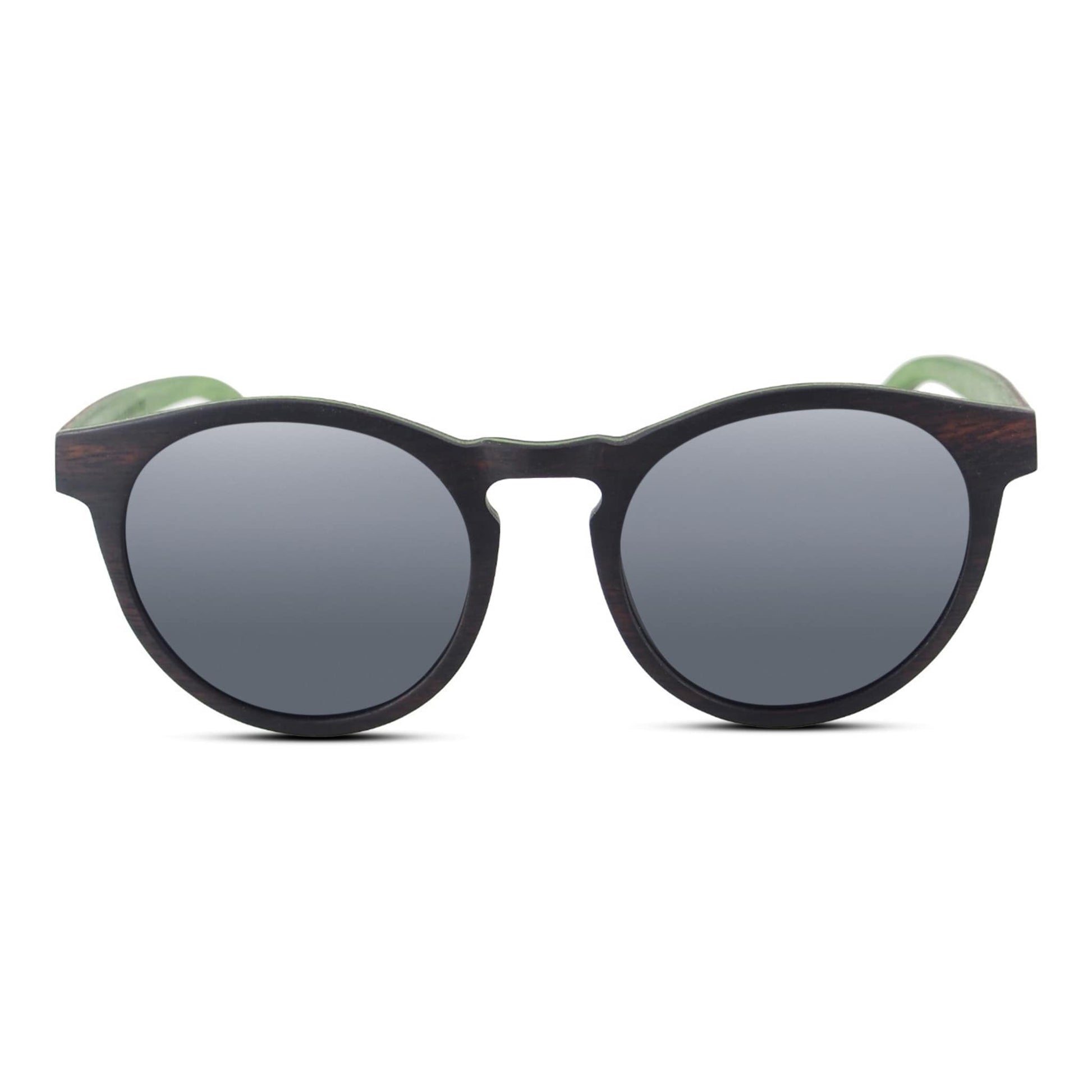 "Forrest" | Round Ebony Sunglasses - Joycoast