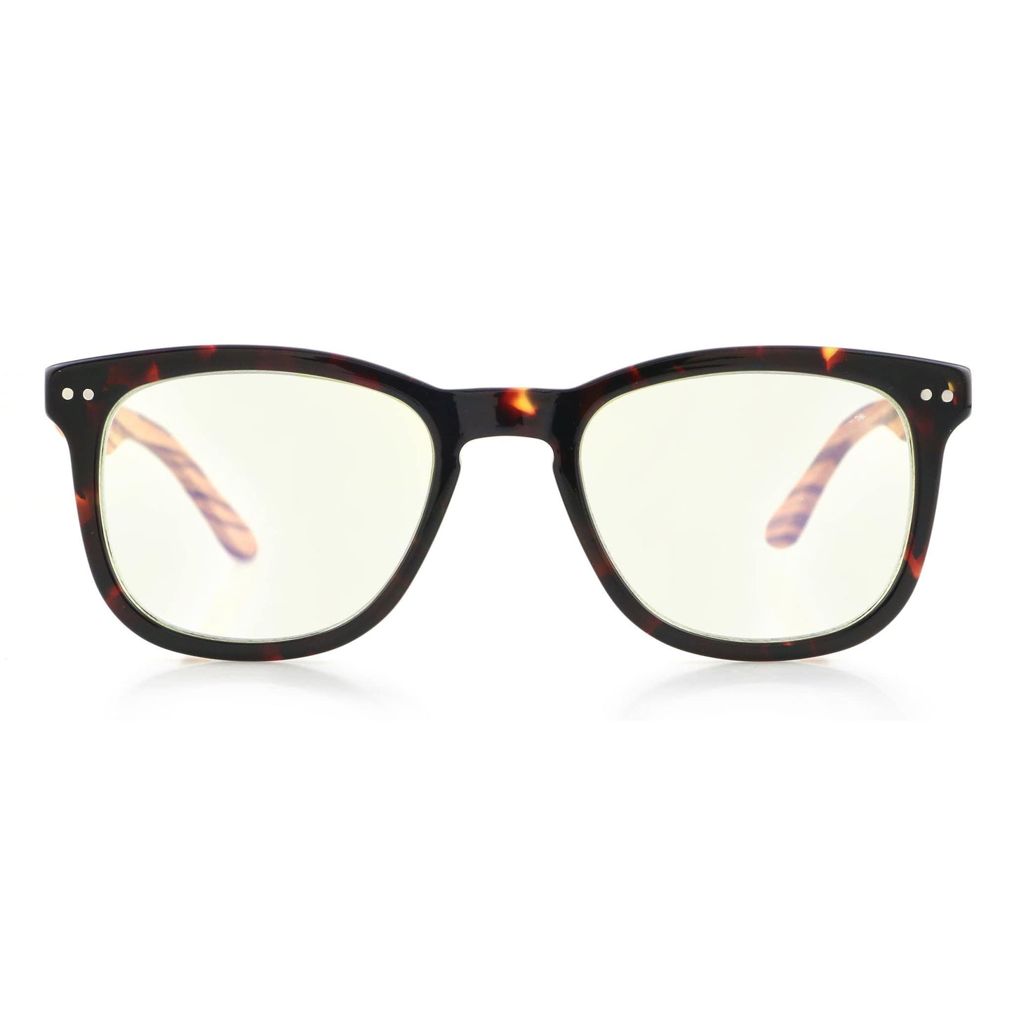 "Rocky" | Tortoise & Zebra Blue Light Blocking Glasses - Joycoast