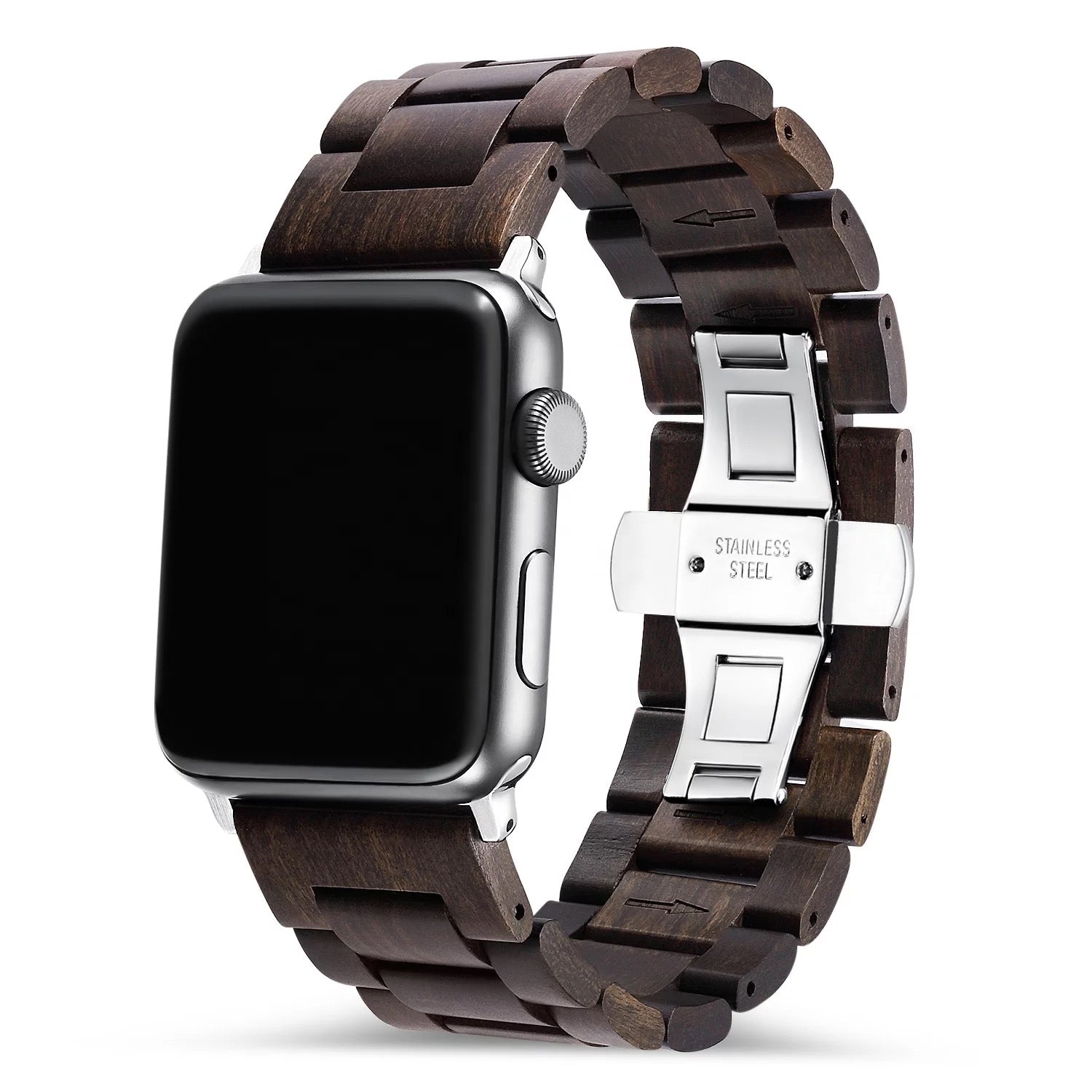 Dark Sandalwood Apple Watch Band - Joycoast