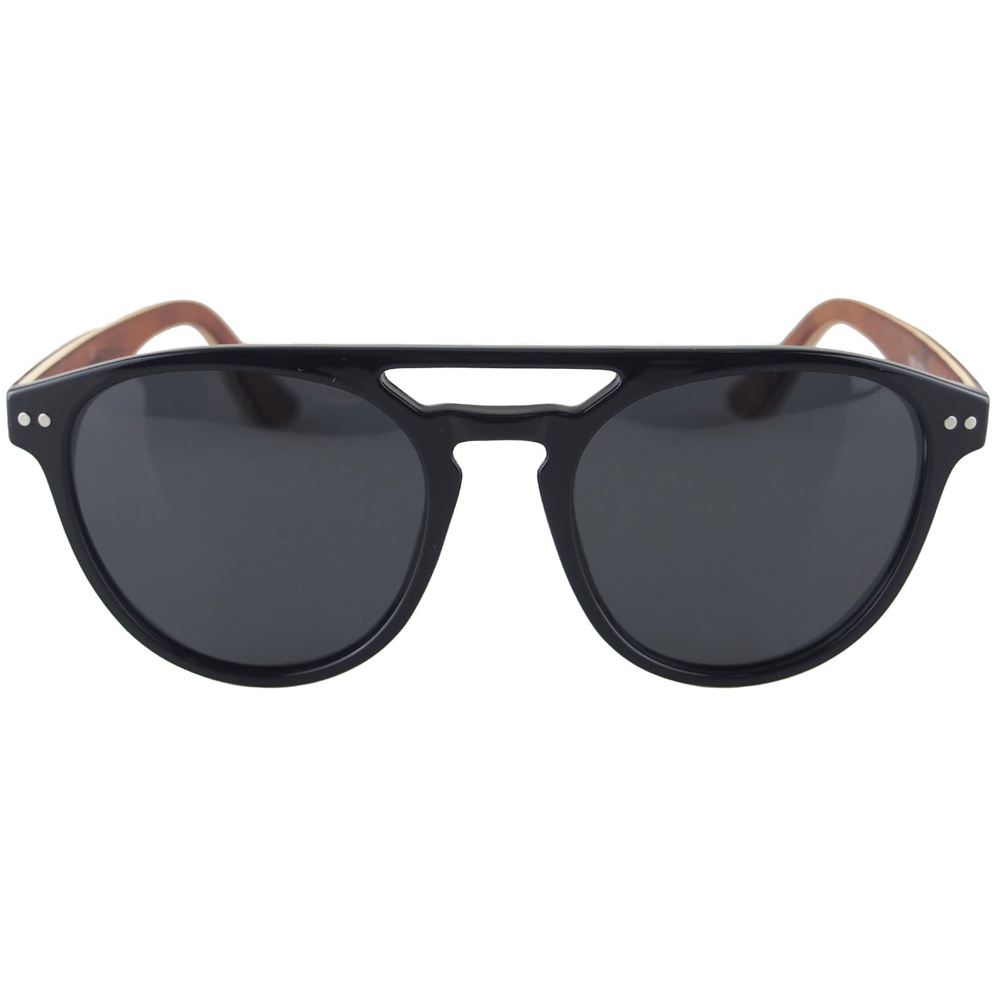 "Rockstar" | Walnut Navigator Sunglasses - Joycoast